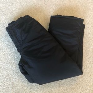 Girls black snow pants size 14